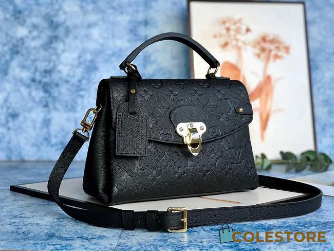 Louis Vuitton Shoulder Bag Handbag GEORGES BB Black M53942 size 27.5 x 17.0 x 11.5 cm - 1