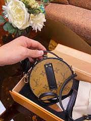 Louis Vuitton Mini Boite Chapeau Monogram Reverse Canvas M68276 13 x 12 x 6.5cm - 2