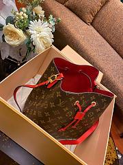 Louis Vuitton Neonoe Monogram Red M44021 Size 26x22x27 cm - 2