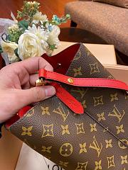 Louis Vuitton Neonoe Monogram Red M44021 Size 26x22x27 cm - 6
