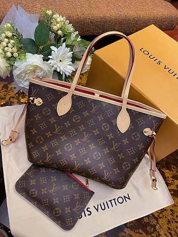 Louis Vuitton Neverfull PM Tote Bag M41000 Size 29x21x12 cm