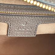 Gucci Ophidia Small Tote With Web Brown 693724 Size 25.5×19×10cm - 3