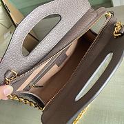 Gucci Ophidia Small Tote With Web Brown 693724 Size 25.5×19×10cm - 2