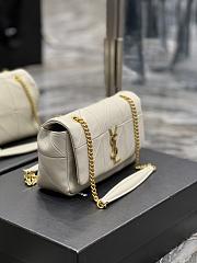 YSL Saint Laurent Handbag Jamie White 515820 Size 20×12.5×6.5 cm - 5