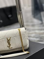 YSL Saint Laurent Handbag Jamie White 515820 Size 20×12.5×6.5 cm - 4