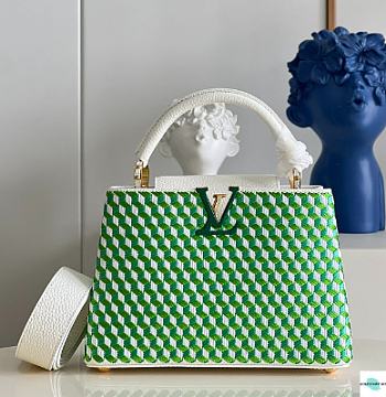 Louis Vuiiton Capucines Green 27cm