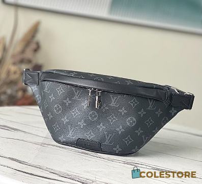 Louis Vuiiton Discovery Bumbag PM Monogram Eclipse Coated Canvas 44cm - 1