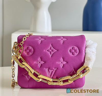 Louis Vuiiton Beltbag Coussin Purple 13cm - 1