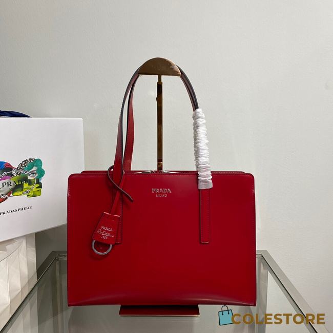 Prada Re-Edition 1995 brushed-leather medium handbag 1BA350 30x22x9 cm - 1