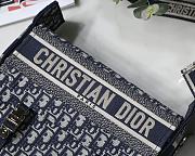 Dior Small Diorcamp Bag Blue 28x24x12 cm - 4