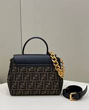 Fendi Fendace La Medusa Medium Handbag 25x15x22 cm - 2