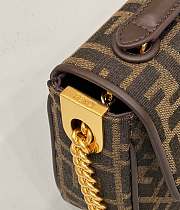 Fendi Baguette In Brown 24x14.5x7 cm - 5