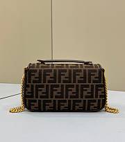 Fendi Baguette In Brown 24x14.5x7 cm - 4