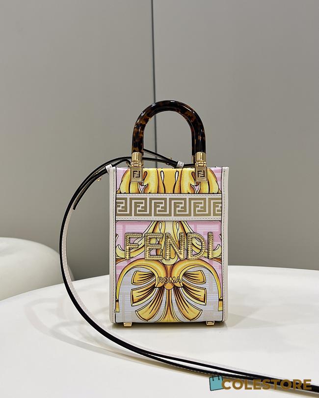 Fendi Sunshine Mini Pink 13x6x18 cm - 1