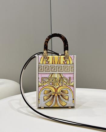 Fendi Sunshine Mini Pink 13x6x18 cm
