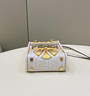 Fendi Sunshine Mini Pink 13x6x18 cm - 4