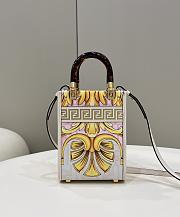 Fendi Sunshine Mini Pink 13x6x18 cm - 3