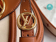 Louis Vuiiton Pont 9 Soft MM Caramel Brown 25cm - 3