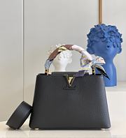 Louis Vuiiton Capucines Black 27cm - 1