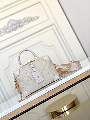Louis Vuitton Petite Malle Souple In White M45393 Size 20x14x7.5cm - 1