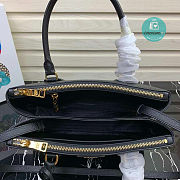 Prada Medium Galleria Saffiano Black 1BA232 31cm - 2