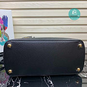 Prada Medium Galleria Saffiano Black 1BA232 31cm - 3