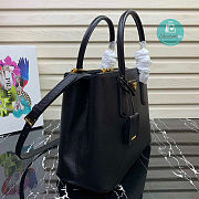 Prada Medium Galleria Saffiano Black 1BA232 31cm - 4