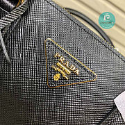 Prada Medium Galleria Saffiano Black 1BA232 31cm - 6