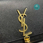 YSL Kate Bag With Leather Tassel With Gold Hardware Size 24cm - 6
