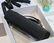 Colestore Dior Lady D-Joy Cannage Lambskin Bag Black 26cm - 6
