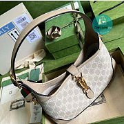 Gucci Jackie 1961 Small GG Shoulder Beige Bag 28cm - 4