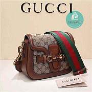 Colestore Gucci GG Lady Web Canvas Shoulder Bag 20cm - 3