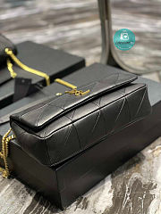 YSL Medium Jamie Black Bag 25cm - 5