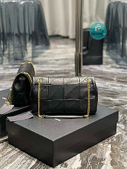 YSL Medium Jamie Black Bag 25cm - 3