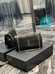 YSL Medium Jamie Black Bag 25cm - 1