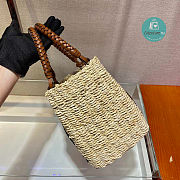 Prada Straw Bag 2022 Size 26cm  - 5