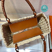 Prada Straw Bag 2022 Size 26cm  - 3