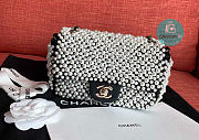 Chanel Pearl Mini Flap Bag Size 20cm - 3
