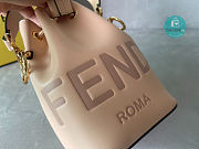 Fendi Mon Tresor Small Bucket Bag With Light Pink 12x10x18 cm - 2