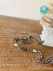 Chanel Clutch With Chain In White 81198 size 8.5×9.7×6cm - 6