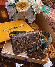 Louis Vuitton Félicie Strap & Go Monogram Canvas M80091 17x9.6x3.5cm - 5