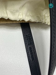 Loewe's lbiza Small Leather - Trimmed de'grade' Raffia Tote 30x21x11 cm - 2