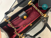 Chanel Shopping Bag Black Size 34x23x10 cm - 5