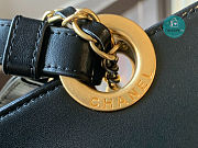 Chanel Shopping Bag Black Size 34x23x10 cm - 6