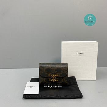 Celine Triomphe Wallet 60030 10.5x9x4 cm