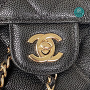 Chanel Backpack In Black AS320022S Size 25.5x16.5x15.5 cm - 2