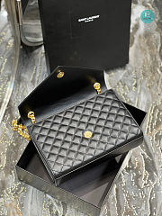 Saint Laurent YSL Envelope Medium Black 487206 24x17.5x6 cm - 3