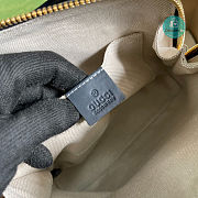 Gucci Horsebit 1955 Mini Top Handle Bag 640716 in Beige Canvas 20x19.5x7.5 cm - 6