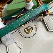 Gucci Diana Leather Crossbody Handbags In White 655663 30x18x15cm - 2