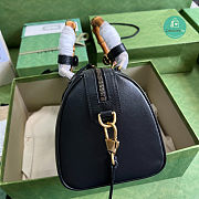 Gucci Diana Leather Crossbody Handbags In Black 655663 30x18x15cm - 4